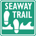 Seaway Trail route marker